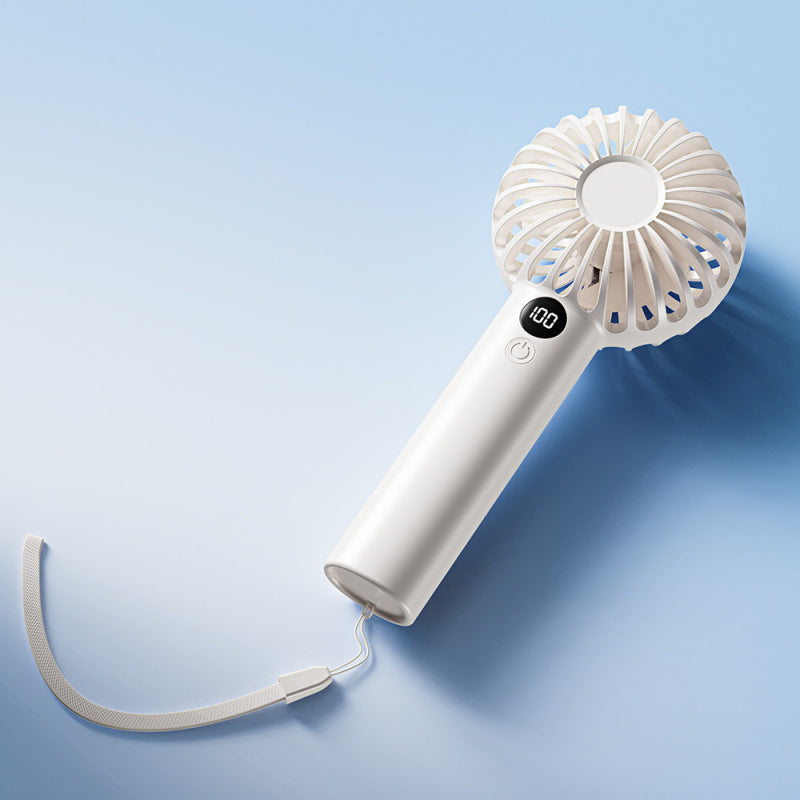 Portable Handheld Cooling Fan with LED Display Bowlift