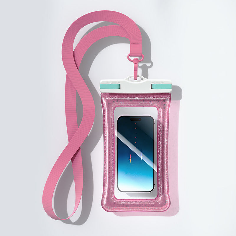 Universal Submersible Smartphone Dry Bag with Touchscreen Window and Adjustable Neck Strap Bowlift