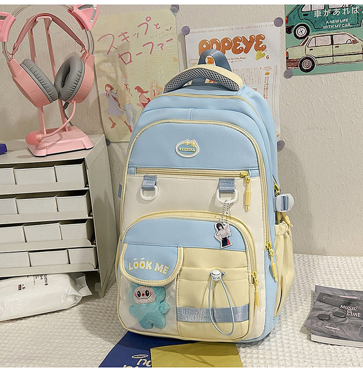 Cute Plush Character Backpack Bowlift