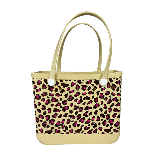 Fashionable Leopard Print Tote Bag Bowlift