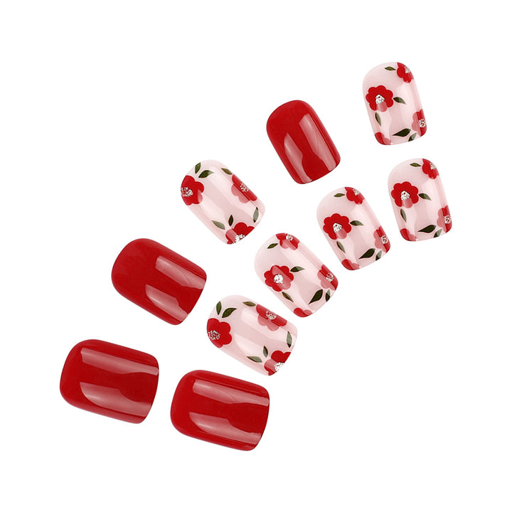 Floral Gel Nail Art Set Bowlift