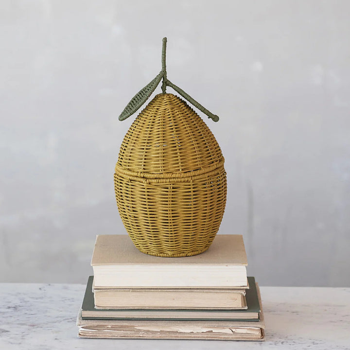 Decorative basket in the shape of a fruit Bowlift