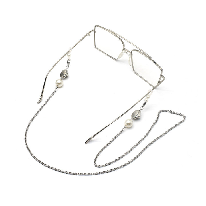 Elegant Adjustable Pearl Chain Earrings Bowlift
