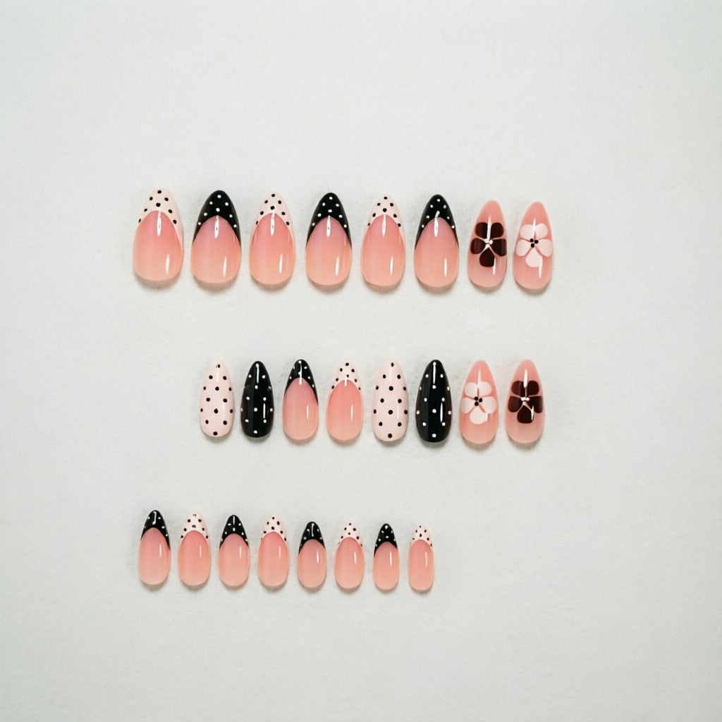 Artistic Press-On Nail Tips Bowlift