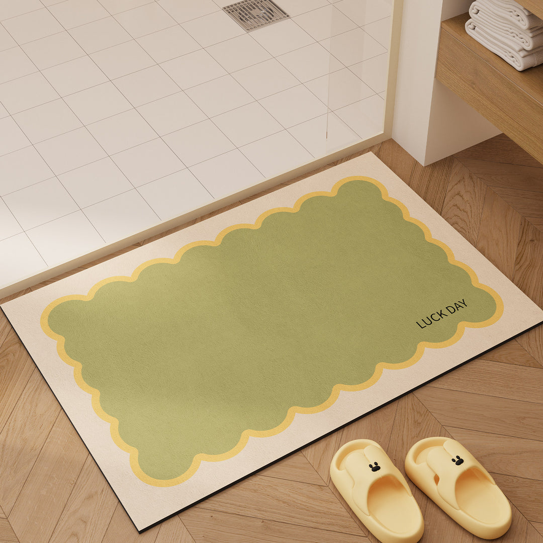 Playful Decorative Bath Mat Bowlift