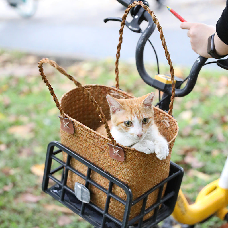 Women Durable Straw Bag Bowlift