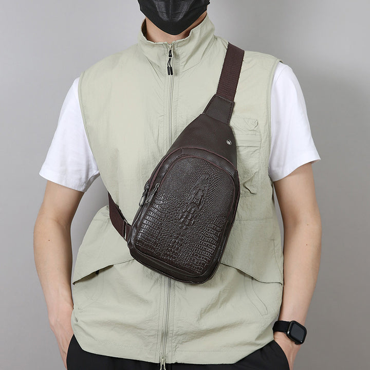 Leather Crossbody Bag Bowlift