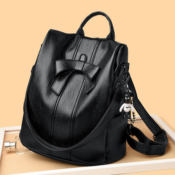 Stylish Bow-Accented Backpack Bowlift