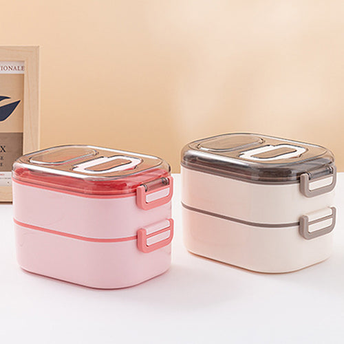 Airtight Food Storage Container with Integrated Lid