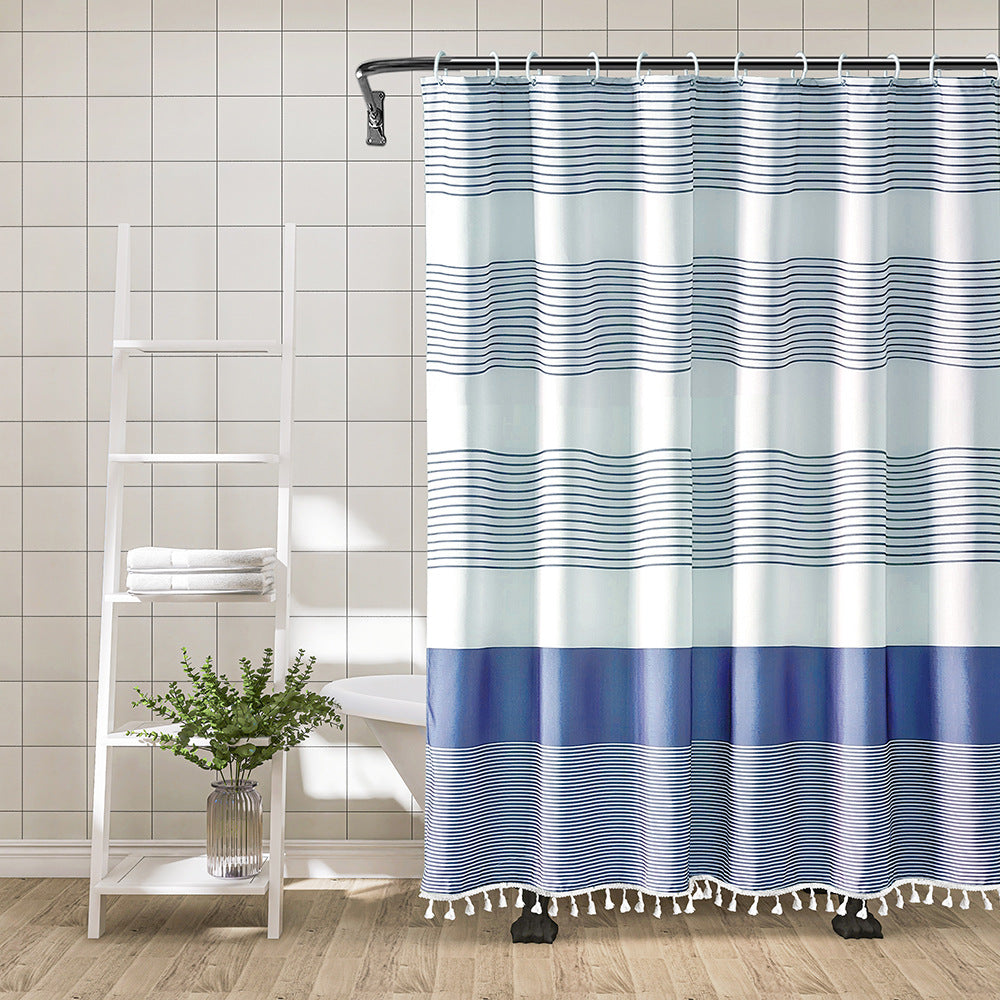 Decorative Shower Curtain Bowlift