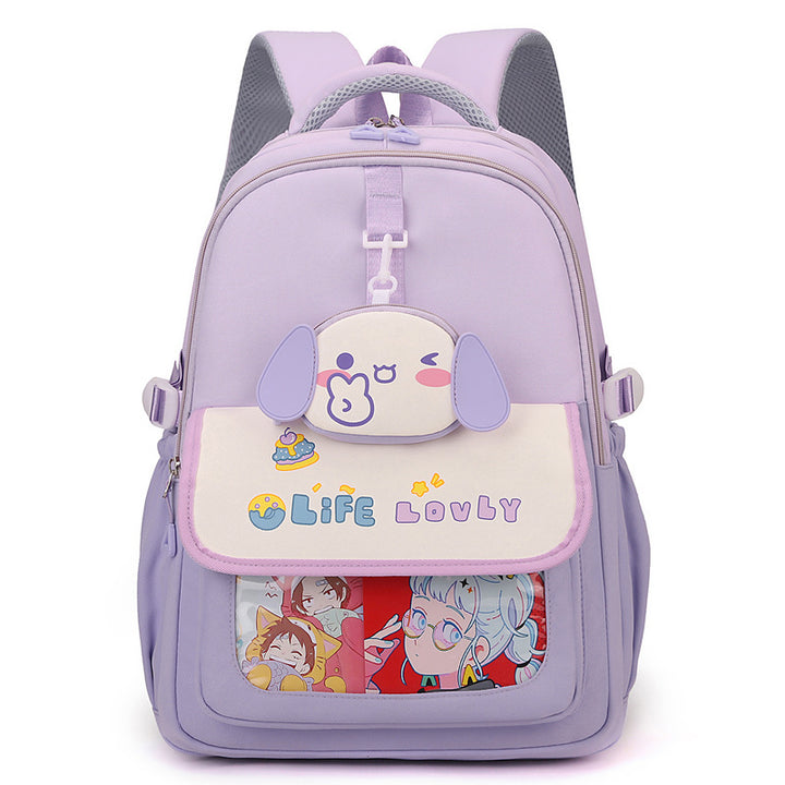 Cartoon-Themed School Backpack Bowlift