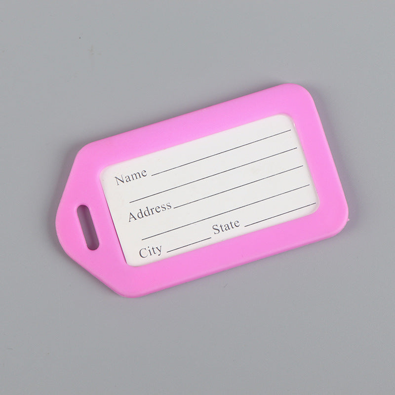 Durable Travel Identification Tag Bowlift