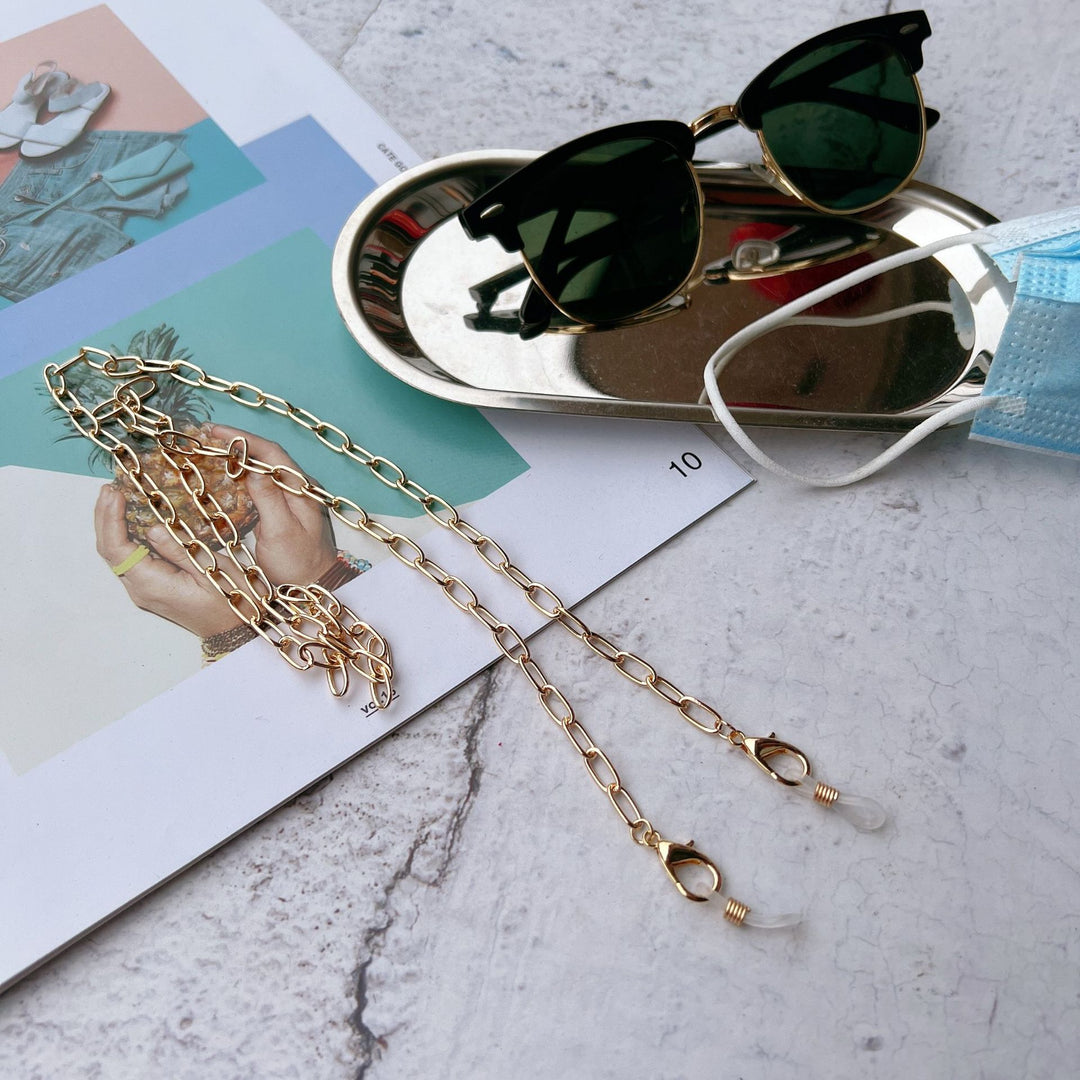 Stylish Long-Link Eyewear Chain Bowlift