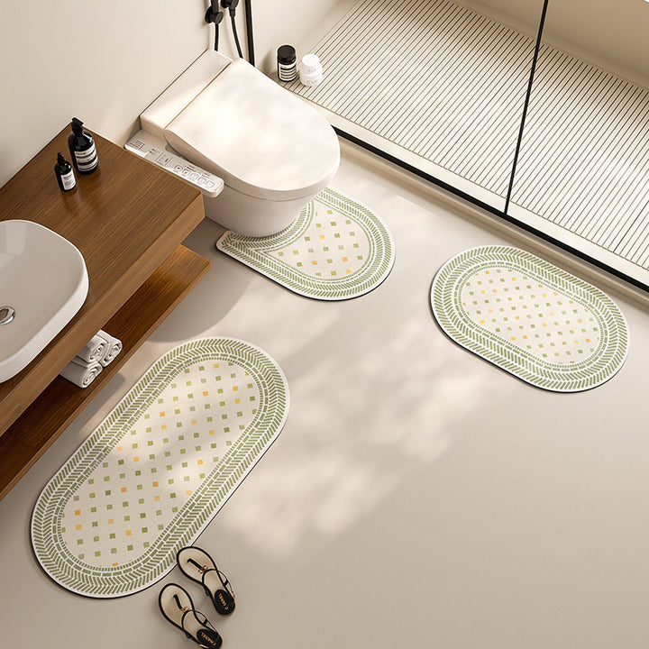 Bathroom Rug Set Bowlift