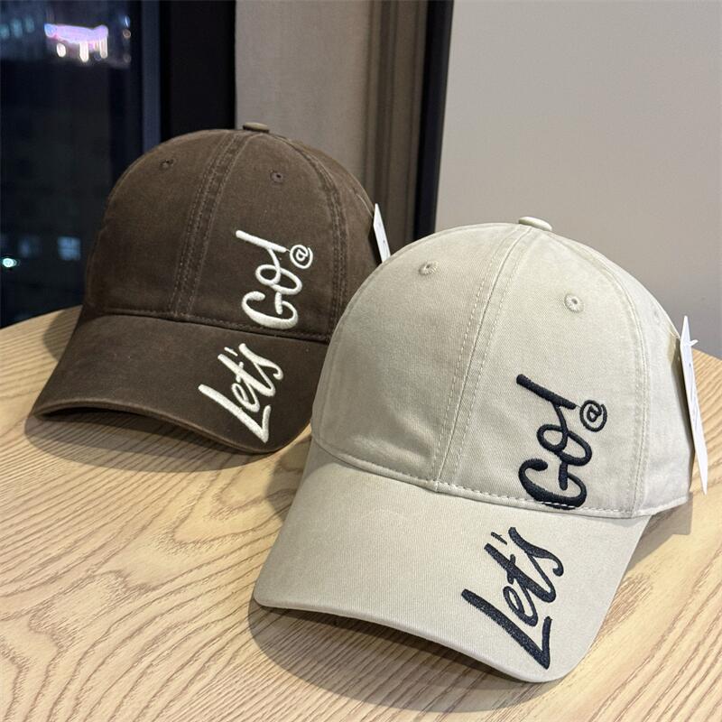 Women's Embroidered Casual Cotton Baseball Cap Bowlift
