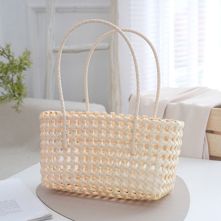 Handwoven Basket Bag Bowlift