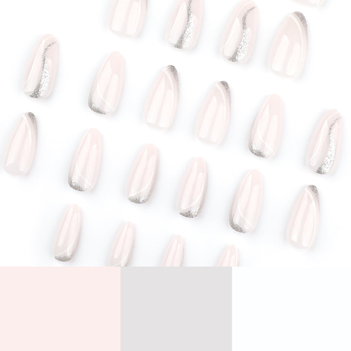 Artful nail designs with shimmering accents Bowlift