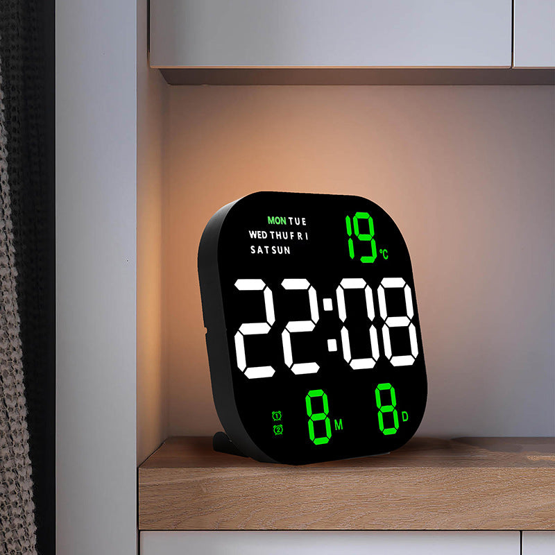 Digital Functional Alarm Clock Bowlift