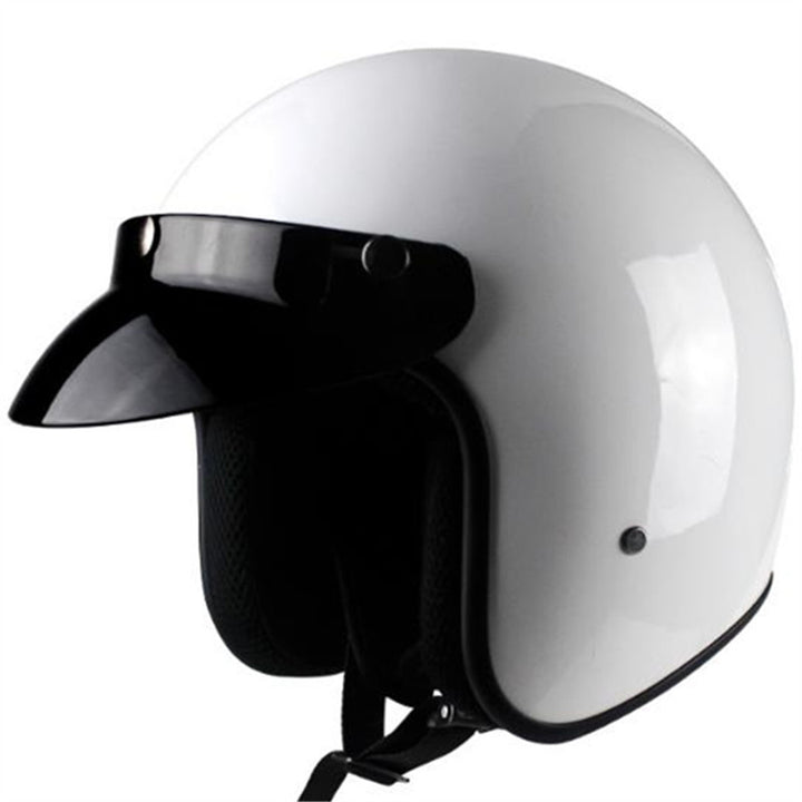 Vintage Motorcycle Helmet Bowlift