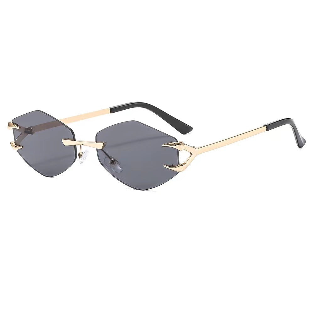 Women geometric oversized sunglasses Bowlift