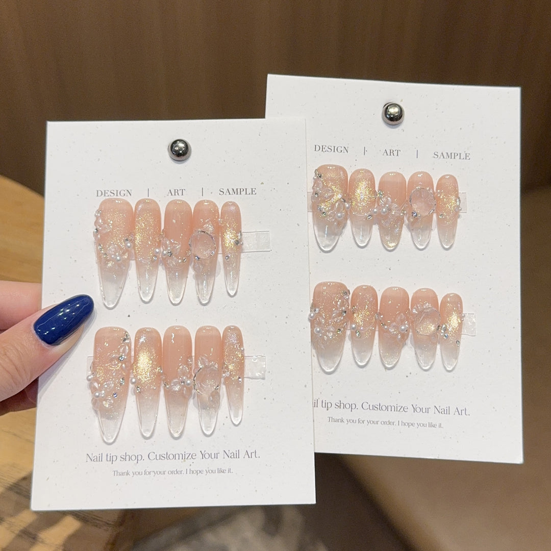 Glamorous Artificial Nail Collection Bowlift