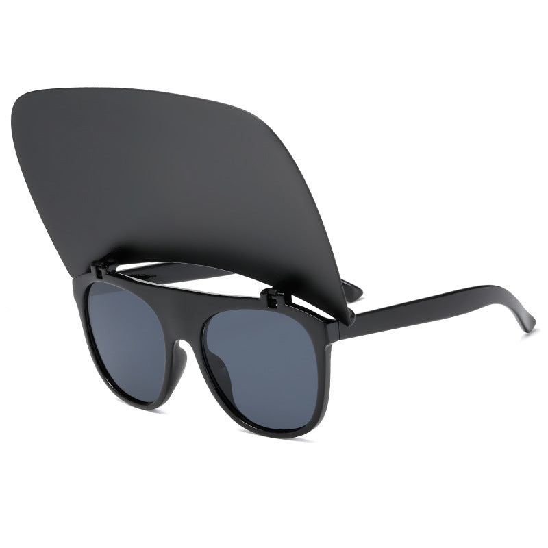 Women's corrective glasses with removable bowlift shield