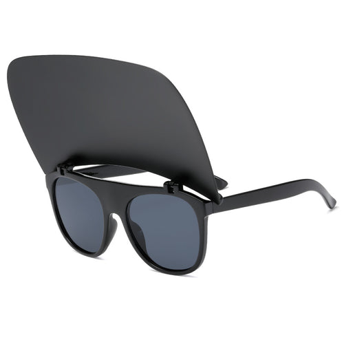 Women's corrective glasses with removable bowlift shield