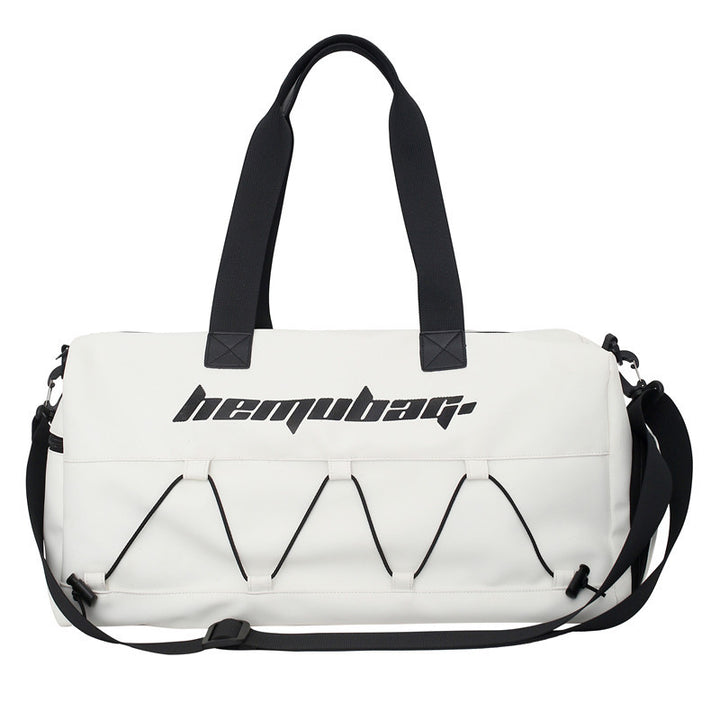 Sporty Travel Bag with Expandable Compartment Design Bowlift