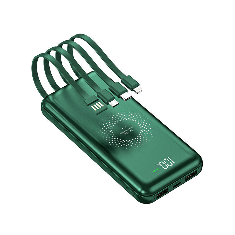 Power bank with integrated multi-charging cable for Bowlift
