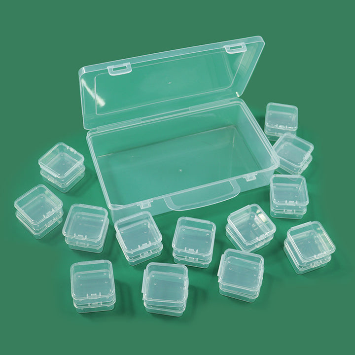 Clear Multi-Compartment Storage Box Bowlift