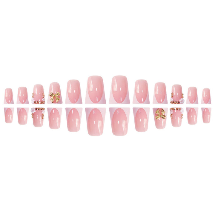 Decorative Press-On Nail Art Set Bowlift