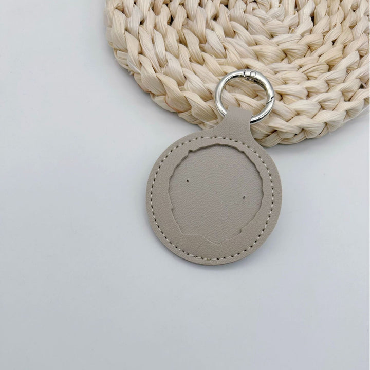 Personalized Leather Keychain Bowlift