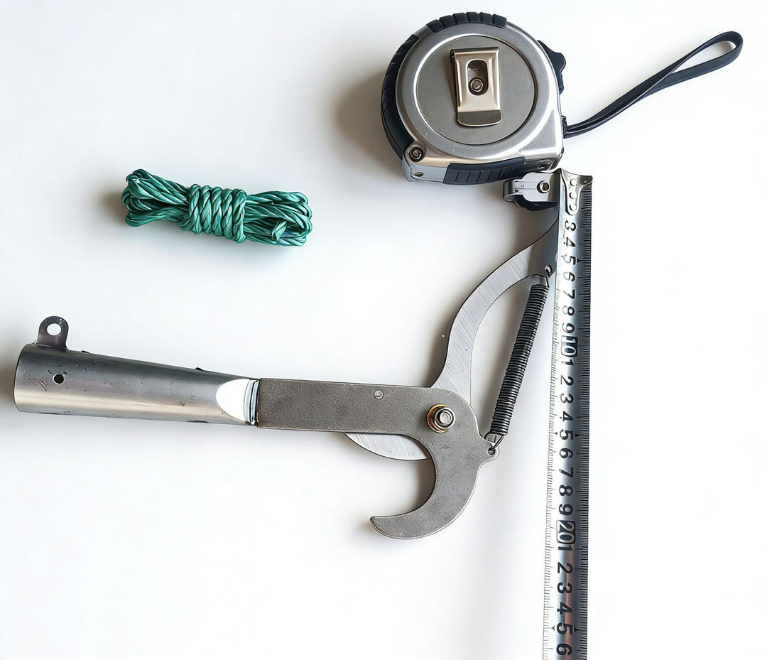 Heavy-duty stainless steel spring-loaded rope cutter pliers Bowlift