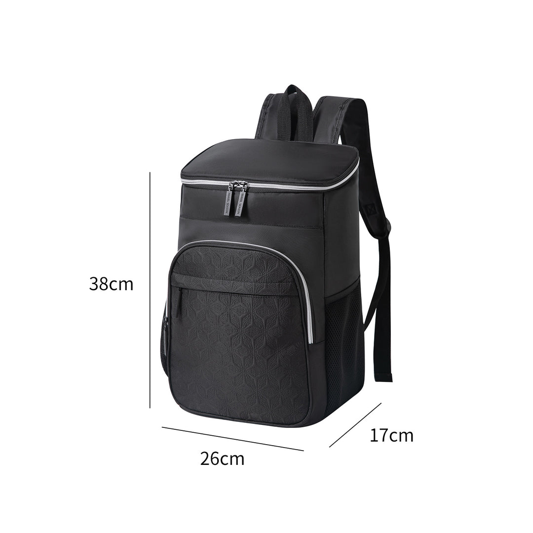 Insulated Cooler Bag With Integrated Compartments Bowlift