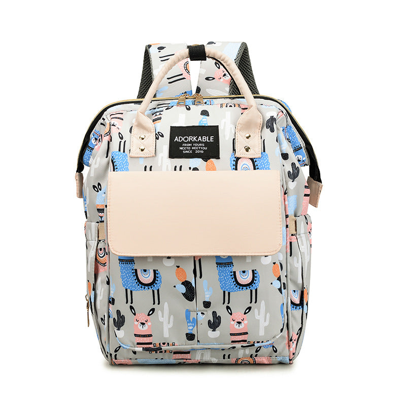 Playful Animal-Themed Backpack Bowlift
