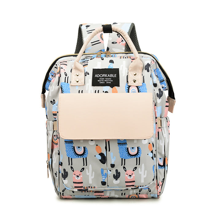 Playful Animal-Themed Backpack Bowlift
