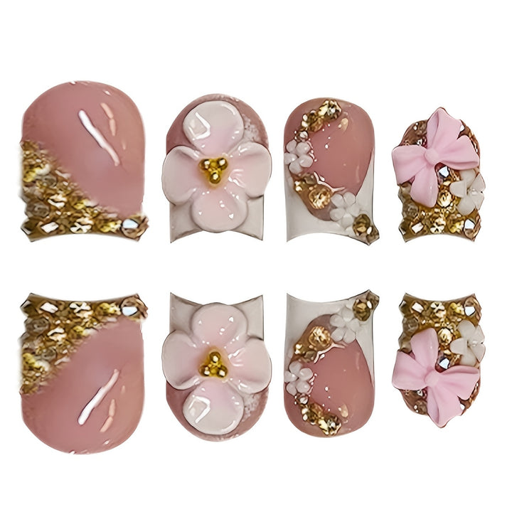 Artisan Floral Nail Decoration Set Bowlift
