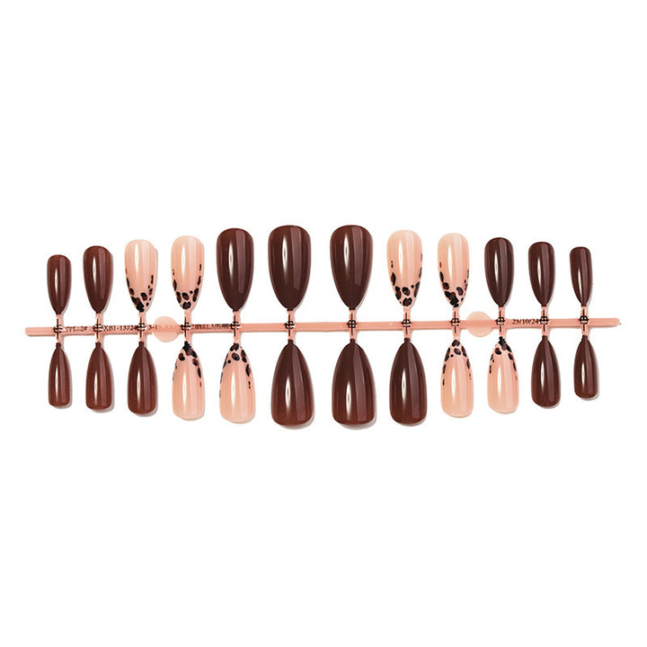 Artificial nail set with elegant designs Bowlift