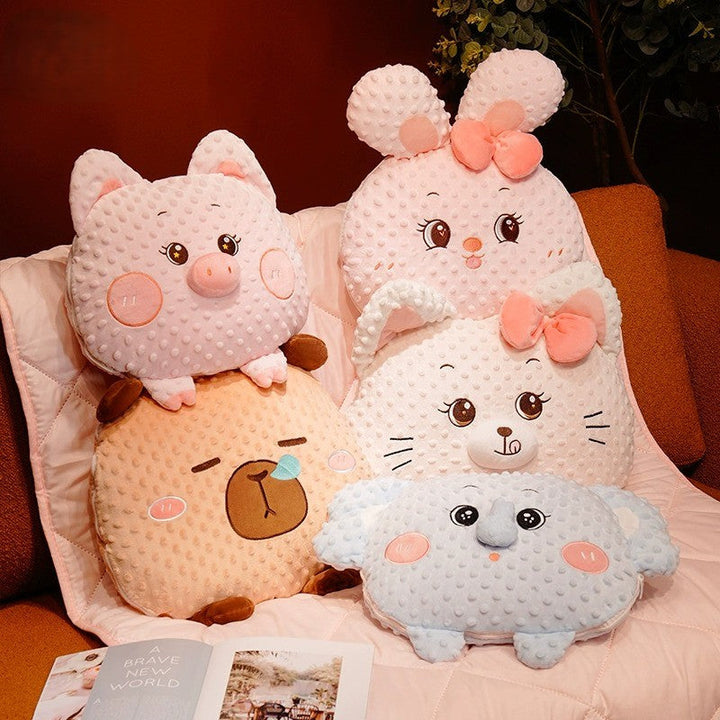 BowLift | Cuddle Ready Cute Cartoon Pillow Blanket