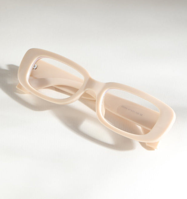 Women's square glasses with modern acetate frame Bowlift