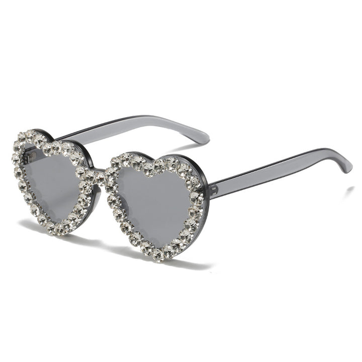 Heart-Shaped Glamorous Sunglasses Bowlift