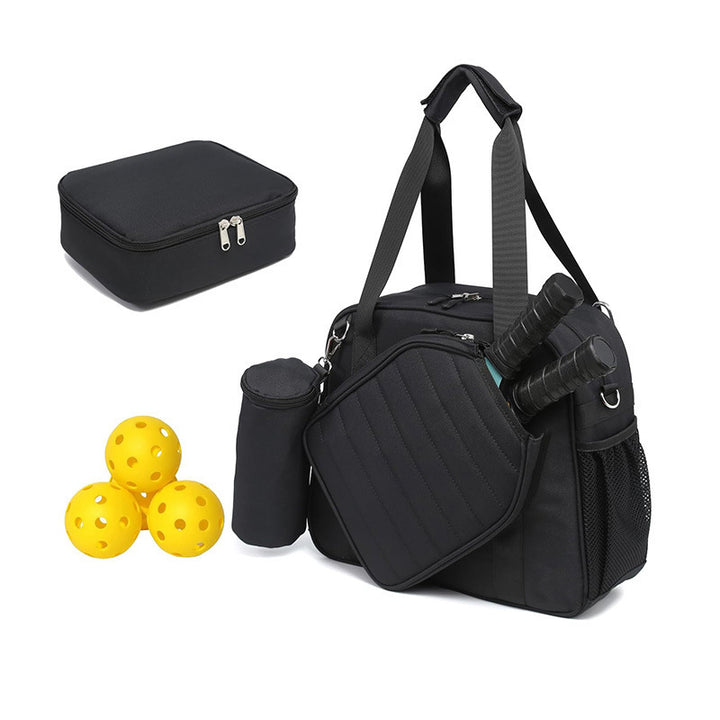 Multifunctional pickleball sports bag with insulated compartment and accessories Bowlift