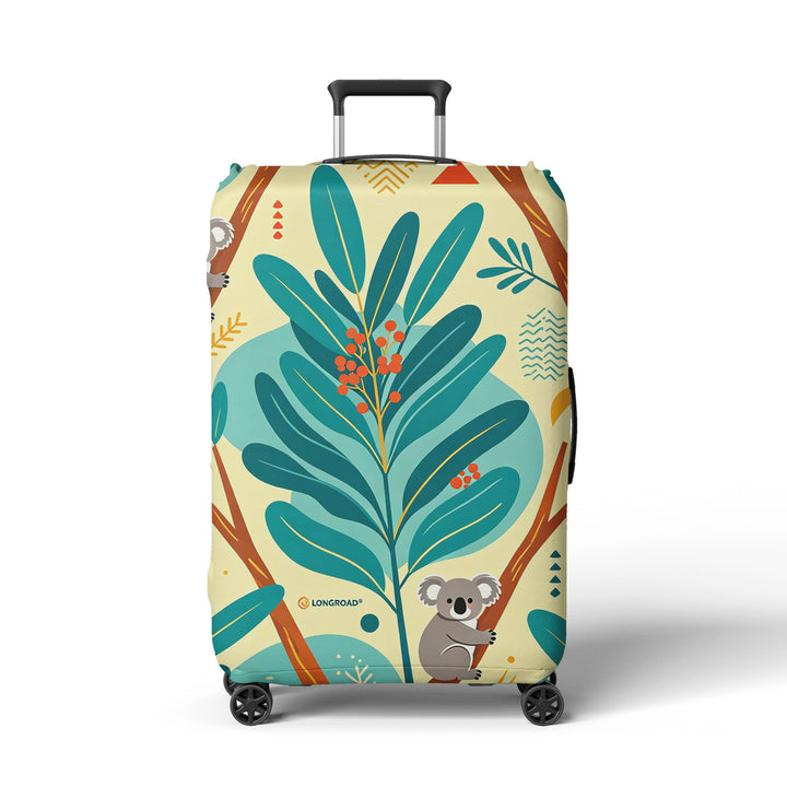 Women's suitcase sock with colorful coral design Bowlift