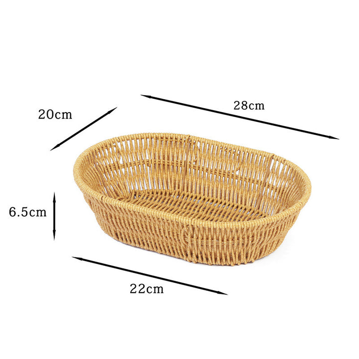 Woven Storage Basket Bowlift