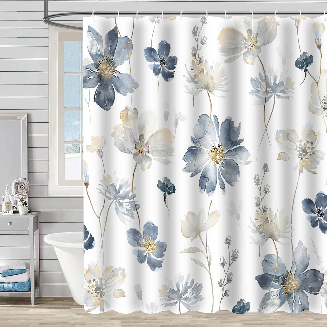 Botanical Garden Shower Curtain Bowlift