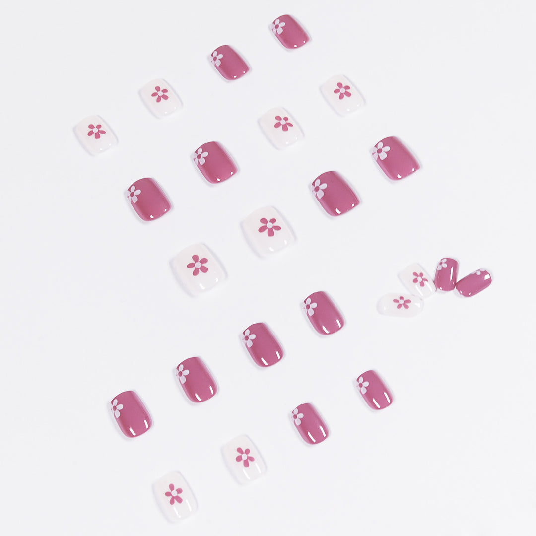 Artful Nail Art with Floral Elements Bowlift