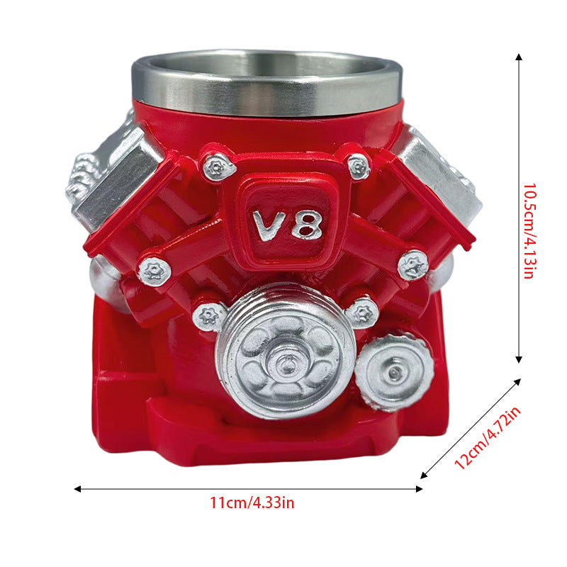 Mug in V6 Engine Design Bowlift