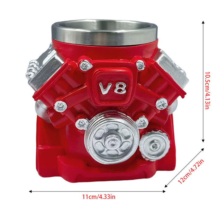 Mug in V6 Engine Design Bowlift