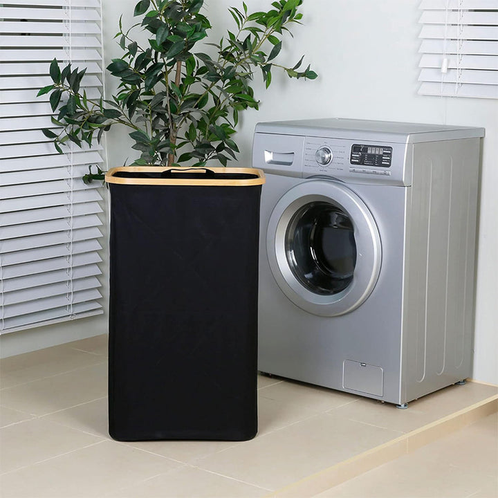 High-quality laundry basket with removable and washable inner bag Bowlift