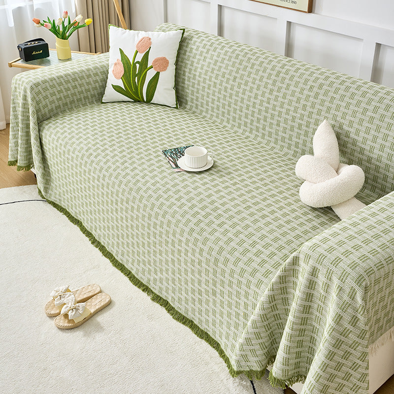 Stylish Woven Sofa Throw Blanket